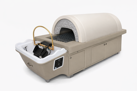 Lit HEAD Hair Spa Luxe 2 en 1 avec ou sans Sauna Dôme Japonais