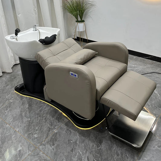 Fauteuil massant head spa 2en1