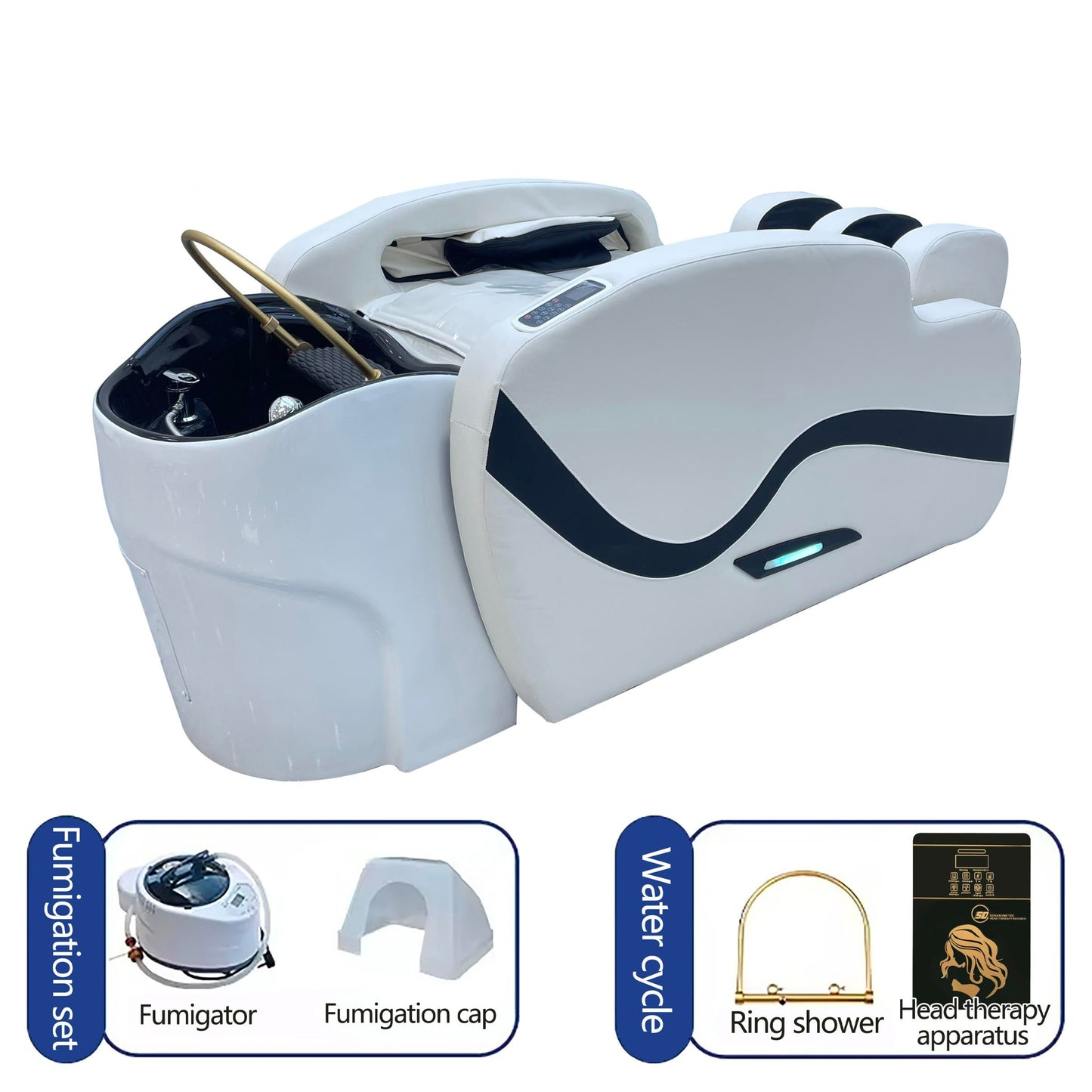 Fauteuil Head Spa Intelligent massant et chauffant – Avec ou sans réservoir