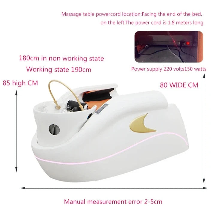 Fauteuil Head Spa Intelligent massant et chauffant – Avec ou sans réservoir