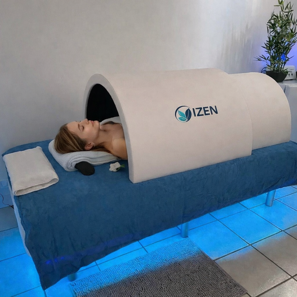 Sauna dôme avec écran LCD