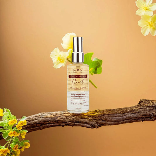 Spray serum  Floral Biphasé, Brillance et Parfum