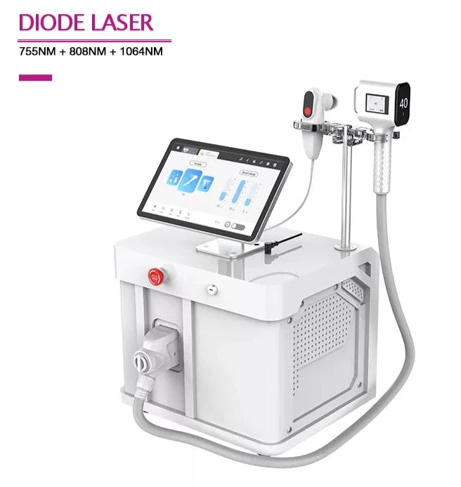 Epilation au laser diode connecté