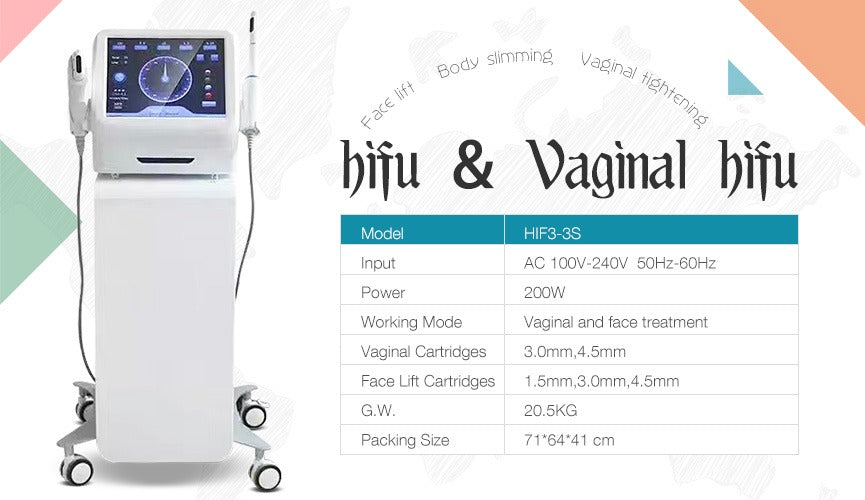 Lifting HIFU visage et HIFU intime 3en1
